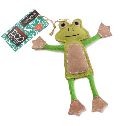 Francois le Frog Eco Dog Toy