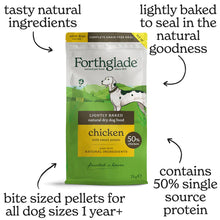 Load image into Gallery viewer, Forthglade Chicken Lightly Baked Natural Dry Dog Food 2kg

