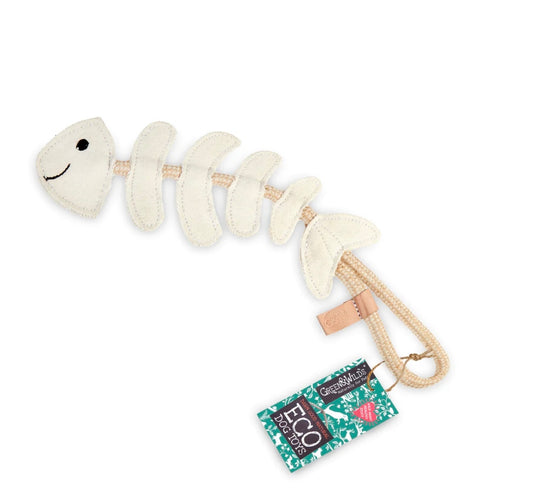 Lizzie Bonefish Eco Dog Toy