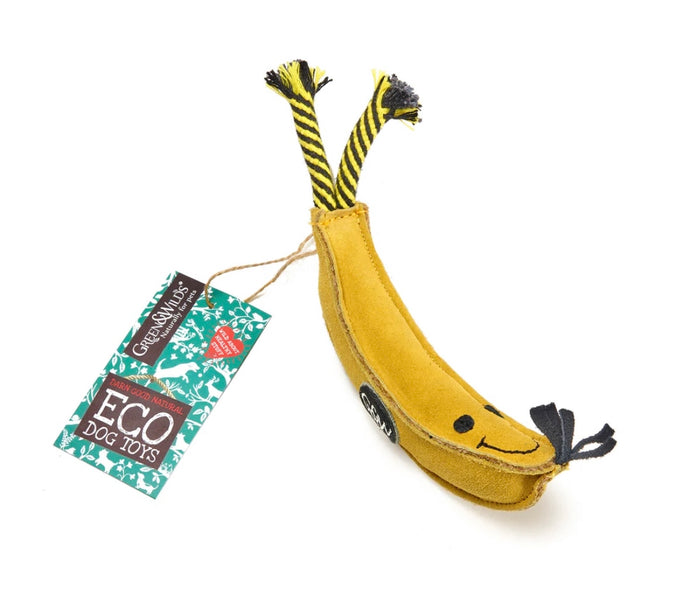 Barry the Banana Eco Dog Toy