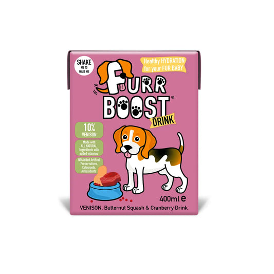 Venison, Butternut Squash & Cranberry Furr Boost 400ml