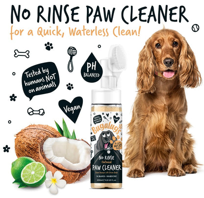 Bugalugs No Rinse Paw Cleaner Oatmeal Sensitive