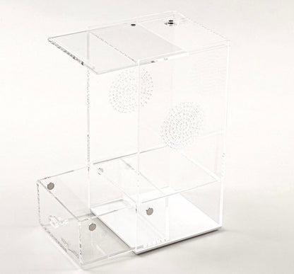 RZ Reptizoo Acrylic Case with Removable Tray, 102x102x203mm