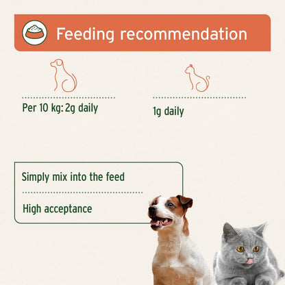 AniForte® Rose Hip Powder for Dogs and Cats 250g