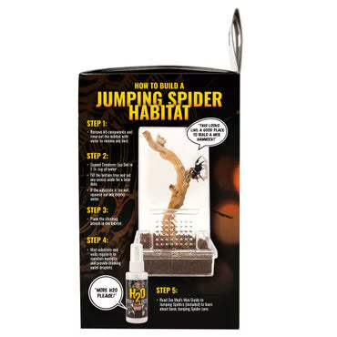 Zoo Med Jumping Spider Starter Kit Enclosure Bundle