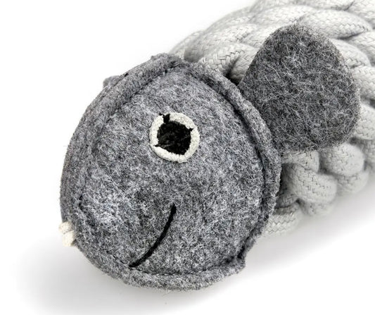 Roger the Ropefish Eco Dog Toy