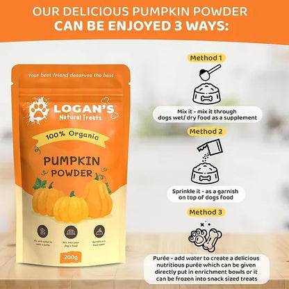 Pumpkin Powder Dog Supplement