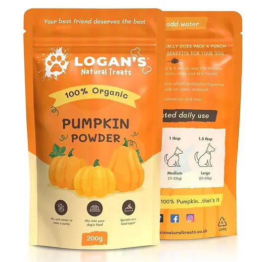 Pumpkin Powder Dog Supplement