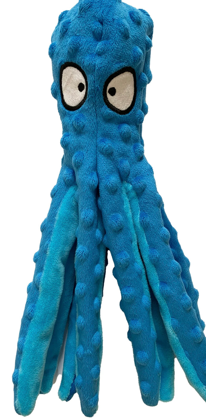 Octopus Crinkle Dog Toy