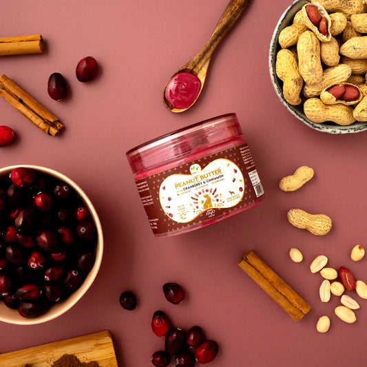 Dog Peanut Butter: Cranberry & Cinnamon 275g