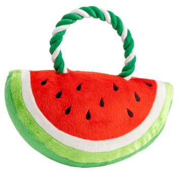 Watermelon Plush Rope Dog Toy