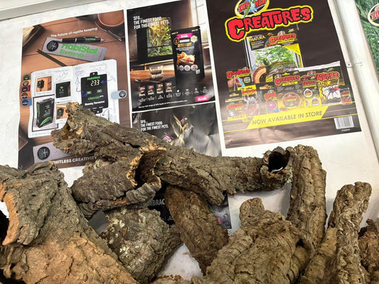 Cork Bark Tubes Bulk Amounts Bundles 1kg or 5kg Options Enrichment Reptiles Inverts Small Animals Natural