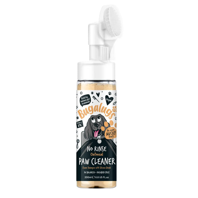 Bugalugs No Rinse Paw Cleaner Oatmeal Sensitive