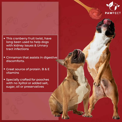 Dog Peanut Butter: Cranberry & Cinnamon 275g