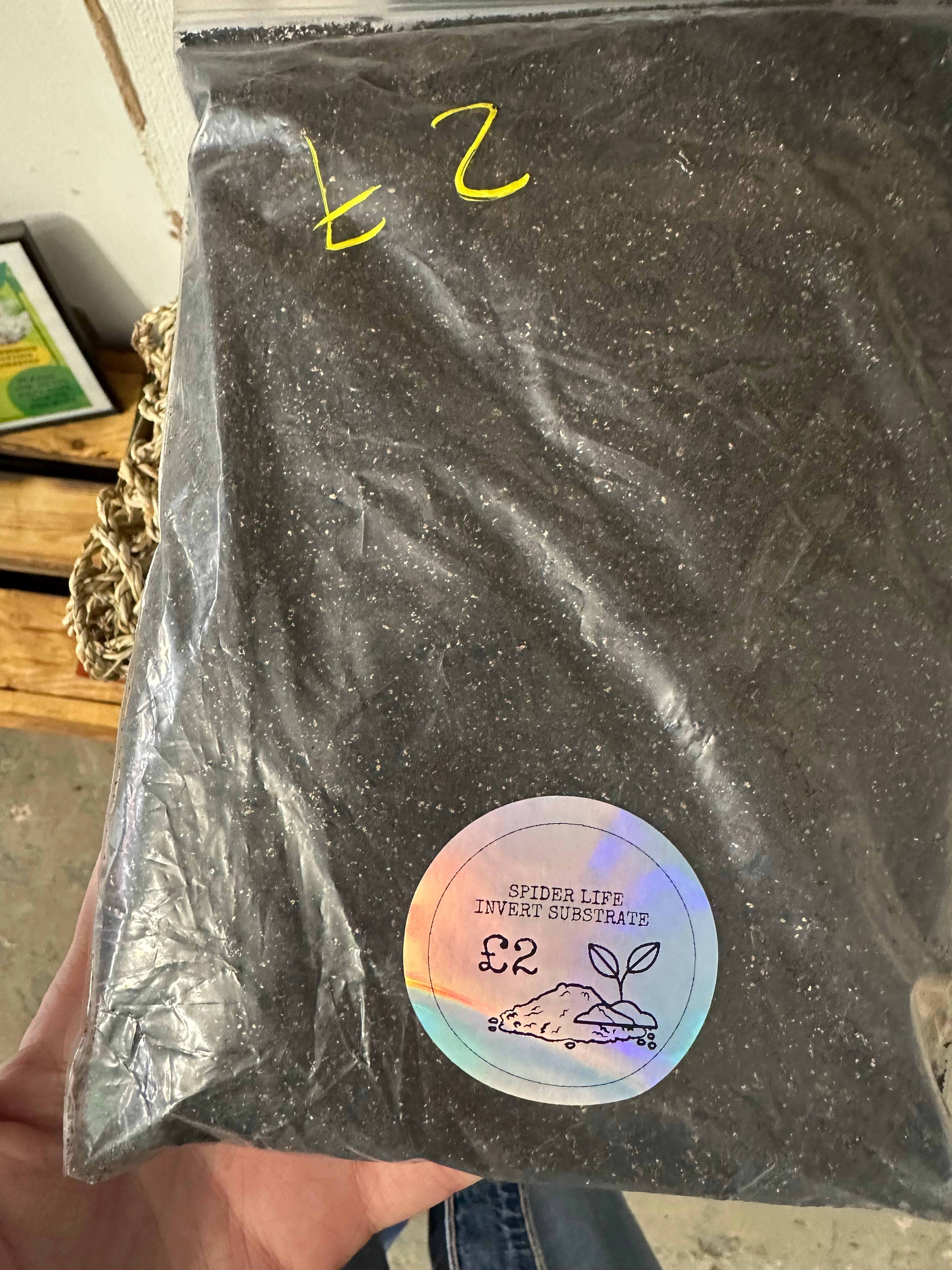Spider Life Substrate Starter Bag 1L – ObsessiveRecessive