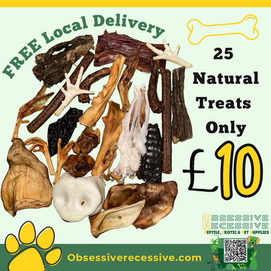 25 Piece Happy Hounds Value Box Natural Dog Treats Variety