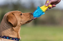 Load image into Gallery viewer, Chillax Cool Soak Summer Dog Toy Shark Design Cooling Teething
