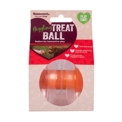 Giggling Treat Ball Dog Toy Enrichment