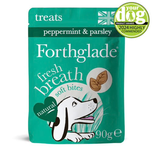 Forthglade Fresh Breath Multi-Functional Soft Bites With Peppermint & Parsley