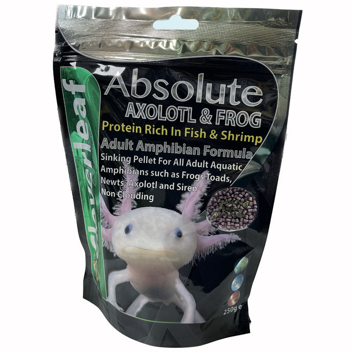 Clover Leaf Adult Axolotl & Frog Diet 4.5mm Sinking Pellet250g