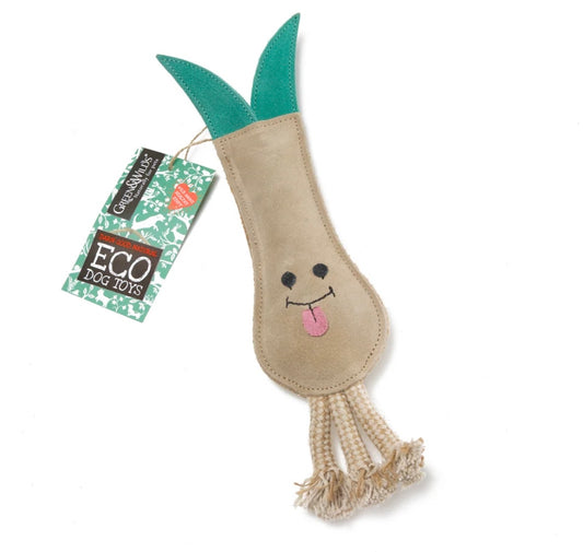 Lenny the Leek Eco Dog Toy