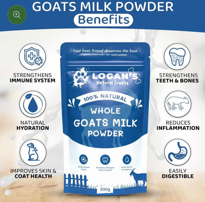 Whole Goats Milk Powder for Cats and Dogs