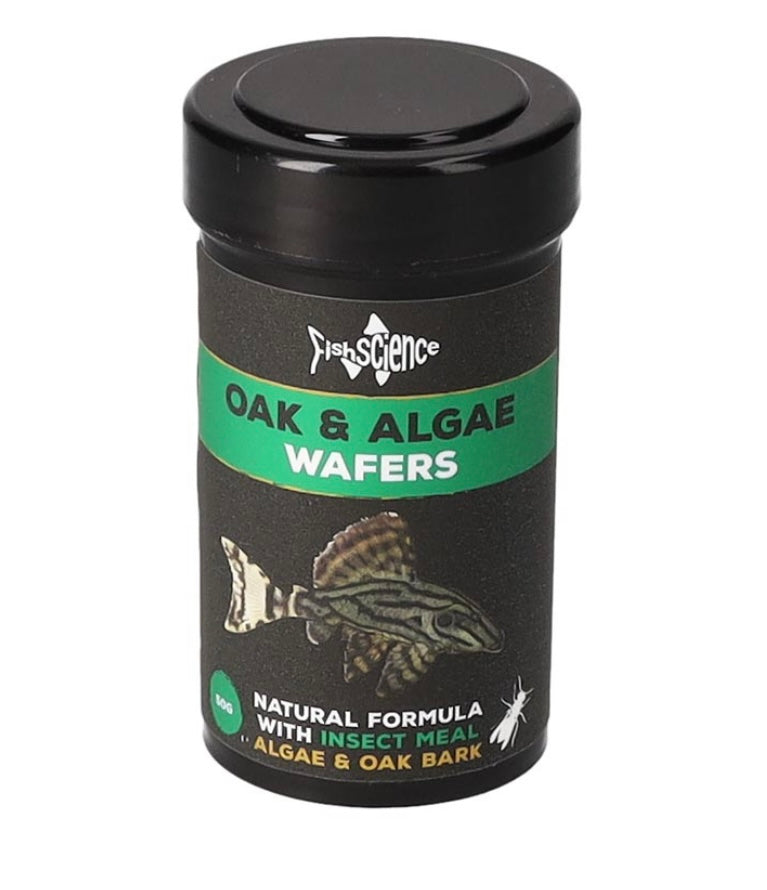 Fish Science FS Oak and Algae Wafers 50g,(100ml)