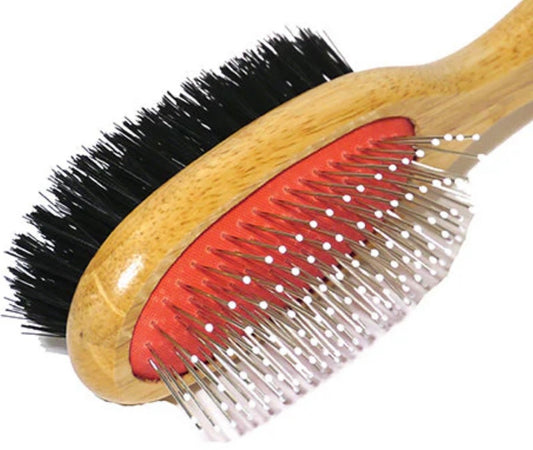 Large Double Sided Dog Brush