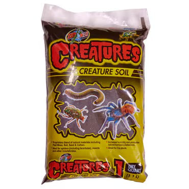Zoo Med Creatures Range Creature Soil 1.1 Litre