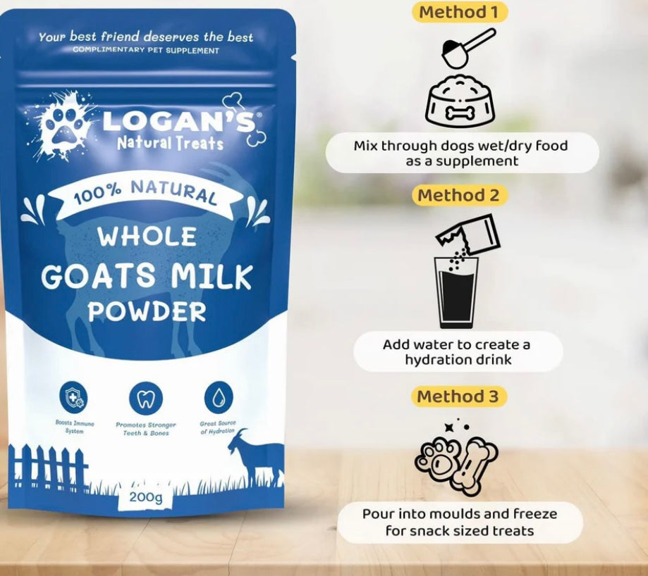 Whole Goats Milk Powder for Cats and Dogs