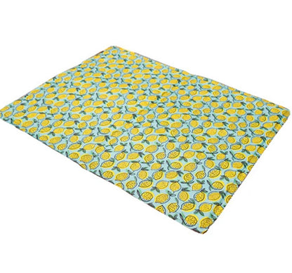 Lemon Design Dog Cool Mat Summer Cooling
