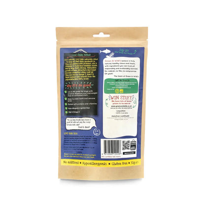 Green and Wilds Cod Skin Dog Treats