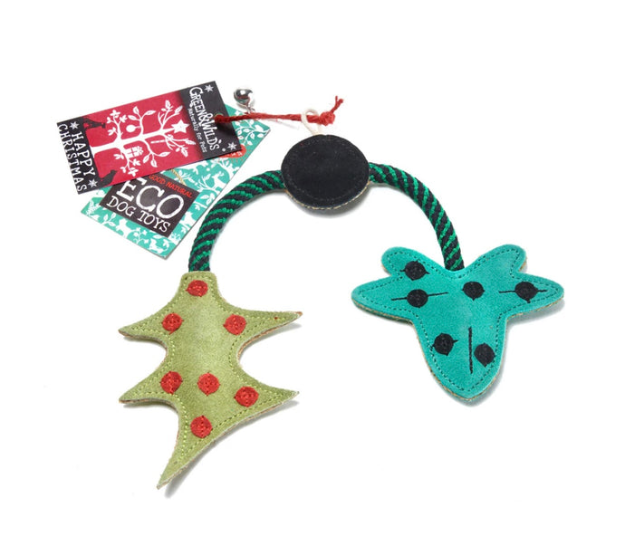 Holly and Ivy Eco Christmas Dog Toy