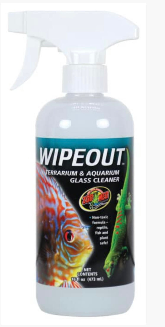 Zoo Med Wipeout Glass cleaner