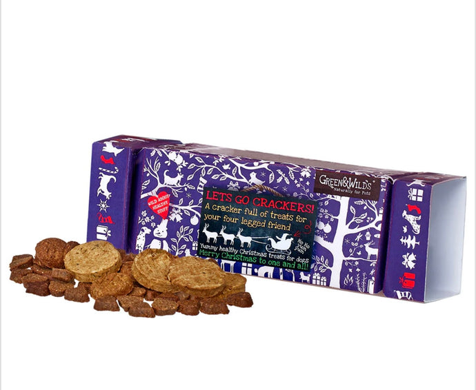 Natural Treat Christmas Cracker For Dogs