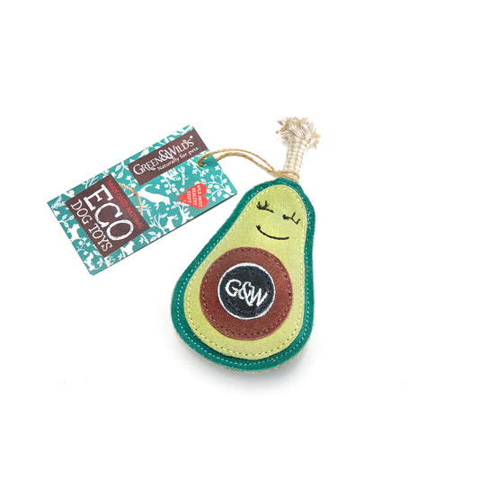 Audrey Avocado Eco Dog Toy