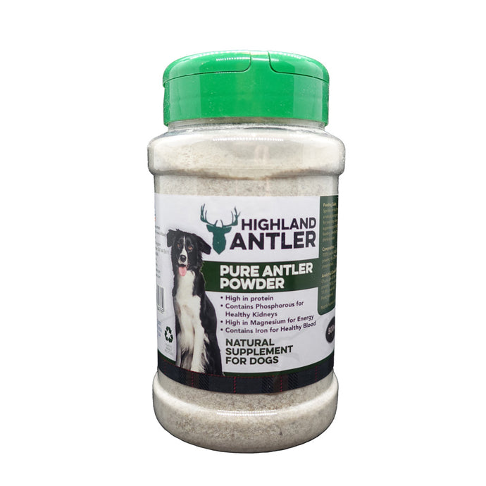 Highland Antler Powder Pure Supplement 500ml for Cats & Dogs