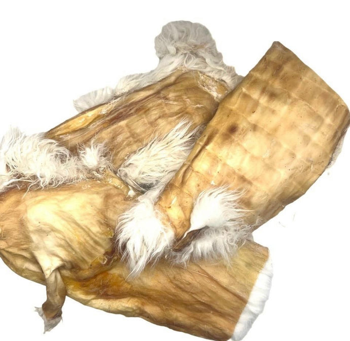 Natural Rabbit Skin With Fur For Dogs