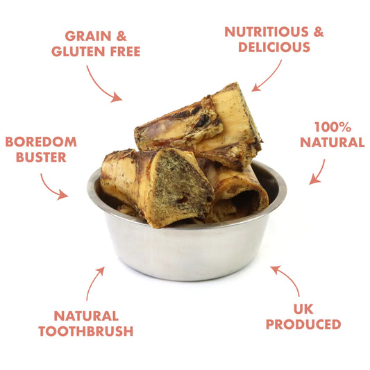 5” Roasted Marrowbone Dog Treat Chew