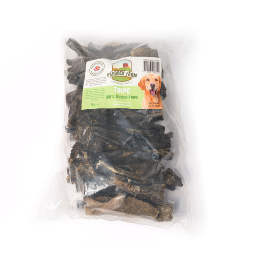 Bulk Tripe Bag 1KG Natural Dog Treat