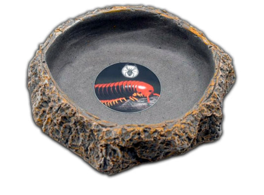 Small Bark Feeding Dish Bowl