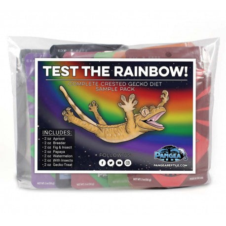 Pangea Test the Rainbow Sample Pack 7x 2oz