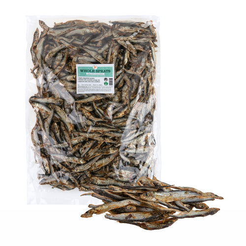 1KG XL Dried Baltic Sprats Natural Dog Treat