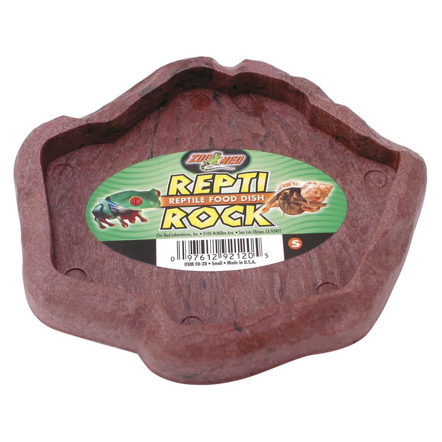 Zoo Med ZM Repti Rock Feed Dish, Small