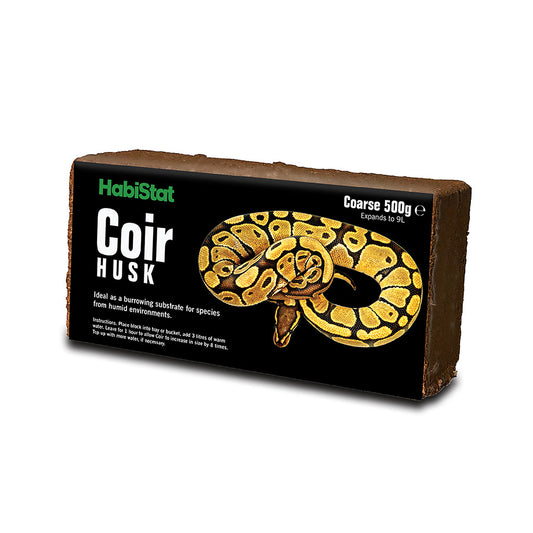 Habistat Coir Husk 500g (Coarse)