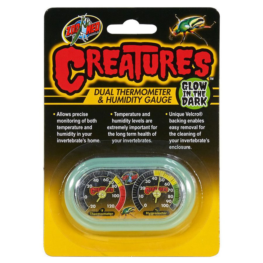 Zoo Med Creature Dual  Thermo/Humidity Gauge