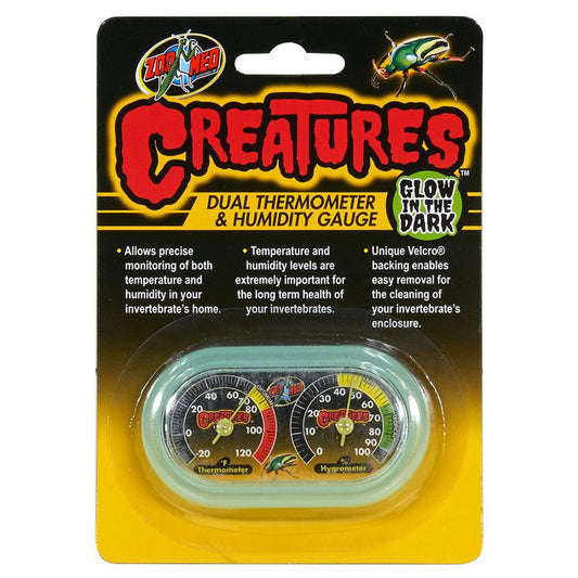 Zoo Med Creature Dual  Thermo/Humidity Gauge