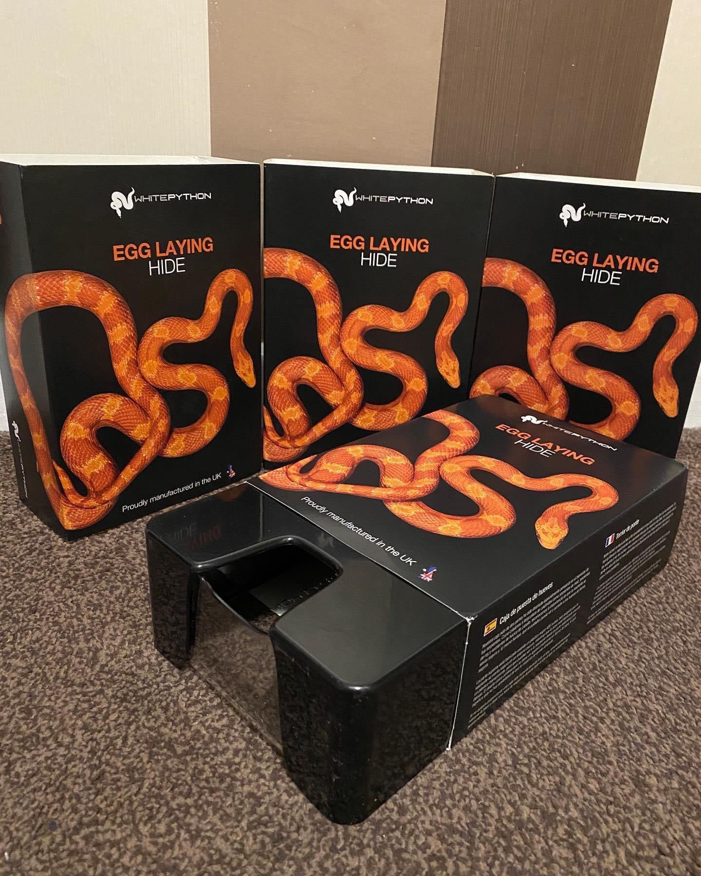 White Python Egg Laying Hide – ObsessiveRecessive