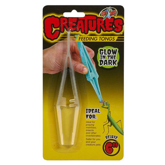 Zoo Med Creatures GLOW IN DARK Feeding Tongs