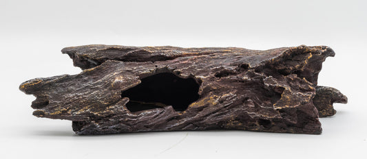 PR Dark Wood Log Hide Lrg 26.2x9x6.5
